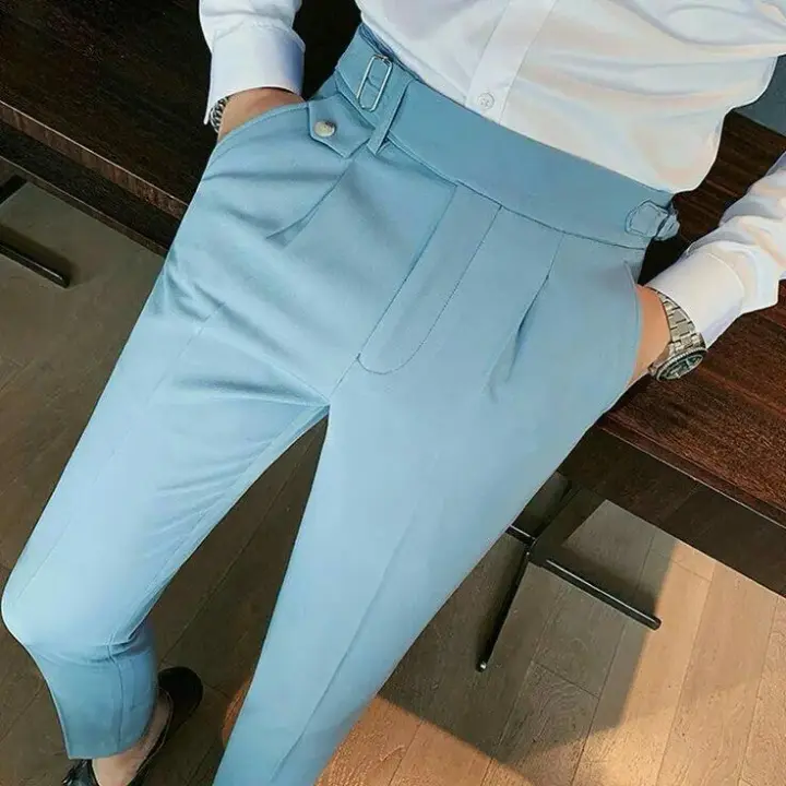 Premium Sky Blue Gurkha Pants